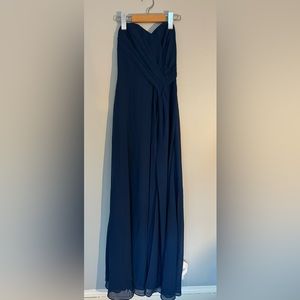 NWT Strapless Navy Lulu’s Dress